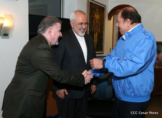 Comandante Daniel Ortega se reúne con Canciller de Irán
