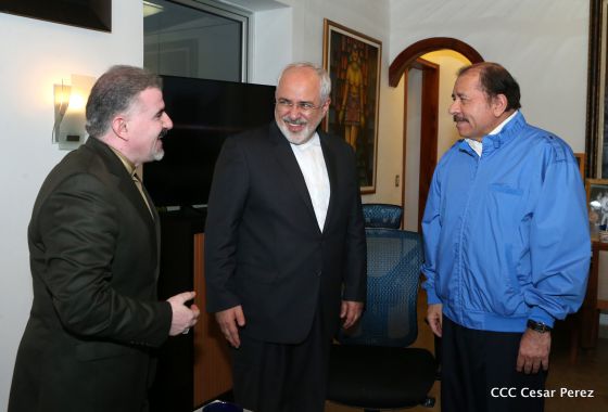 Comandante Daniel Ortega se reúne con Canciller de Irán