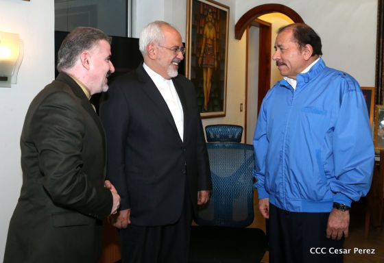 Comandante Daniel Ortega se reúne con Canciller de Irán