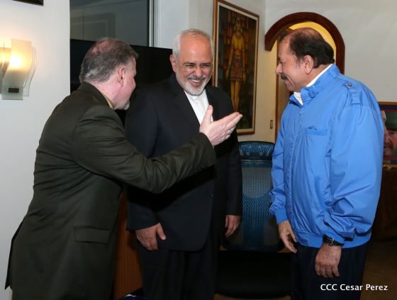 Comandante Daniel Ortega se reúne con Canciller de Irán