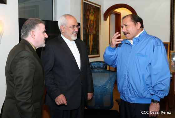 Comandante Daniel Ortega se reúne con Canciller de Irán