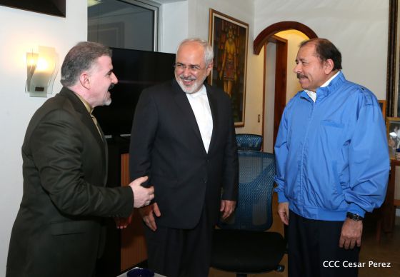 Comandante Daniel Ortega se reúne con Canciller de Irán