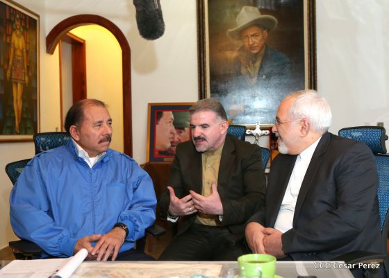 Comandante Daniel Ortega se reúne con Canciller de Irán