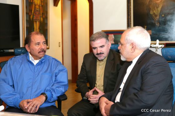 Comandante Daniel Ortega se reúne con Canciller de Irán