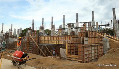 Recorrido por avances del Nuevo Estadio Nacional