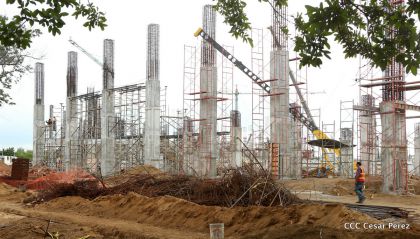 Recorrido por avances del Nuevo Estadio Nacional