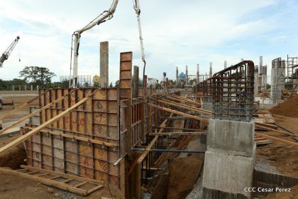 Recorrido por avances del Nuevo Estadio Nacional
