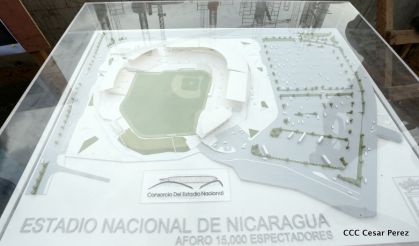 Recorrido por avances del Nuevo Estadio Nacional