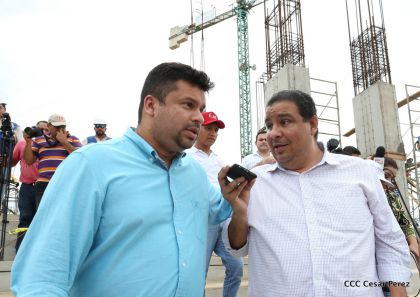 Recorrido por avances del Nuevo Estadio Nacional