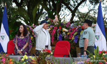 Daniel y Rosario conmemoran 49 aniversario de Pancasán y 37 aniversario del Cuerpo Médico Militar