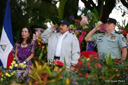 Daniel y Rosario conmemoran 49 aniversario de Pancasán y 37 aniversario del Cuerpo Médico Militar