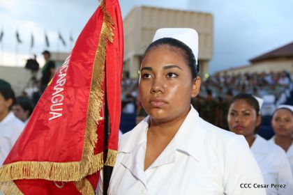 Daniel y Rosario conmemoran 49 aniversario de Pancasán y 37 aniversario del Cuerpo Médico Militar