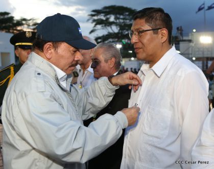 Daniel y Rosario conmemoran 49 aniversario de Pancasán y 37 aniversario del Cuerpo Médico Militar