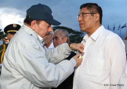 Daniel y Rosario conmemoran 49 aniversario de Pancasán y 37 aniversario del Cuerpo Médico Militar