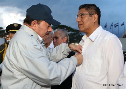 Daniel y Rosario conmemoran 49 aniversario de Pancasán y 37 aniversario del Cuerpo Médico Militar