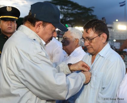 Daniel y Rosario conmemoran 49 aniversario de Pancasán y 37 aniversario del Cuerpo Médico Militar