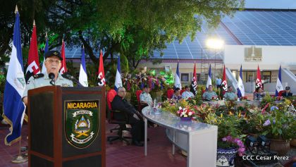 Daniel y Rosario conmemoran 49 aniversario de Pancasán y 37 aniversario del Cuerpo Médico Militar