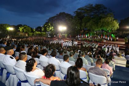 Daniel y Rosario conmemoran 49 aniversario de Pancasán y 37 aniversario del Cuerpo Médico Militar