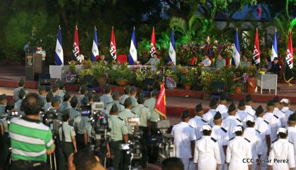 Daniel y Rosario conmemoran 49 aniversario de Pancasán y 37 aniversario del Cuerpo Médico Militar