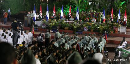 Daniel y Rosario conmemoran 49 aniversario de Pancasán y 37 aniversario del Cuerpo Médico Militar