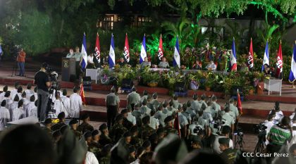 Daniel y Rosario conmemoran 49 aniversario de Pancasán y 37 aniversario del Cuerpo Médico Militar