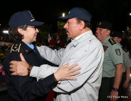 Daniel y Rosario conmemoran 49 aniversario de Pancasán y 37 aniversario del Cuerpo Médico Militar