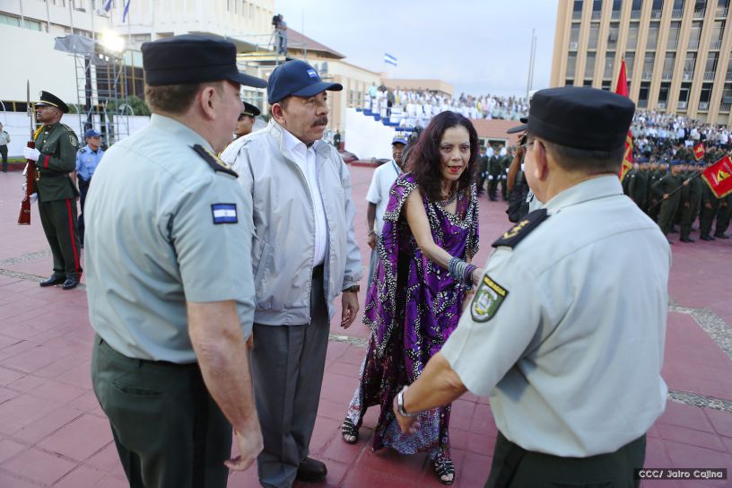 Daniel y Rosario conmemoran 49 aniversario de Pancasán y 37 aniversario del Cuerpo Médico Militar