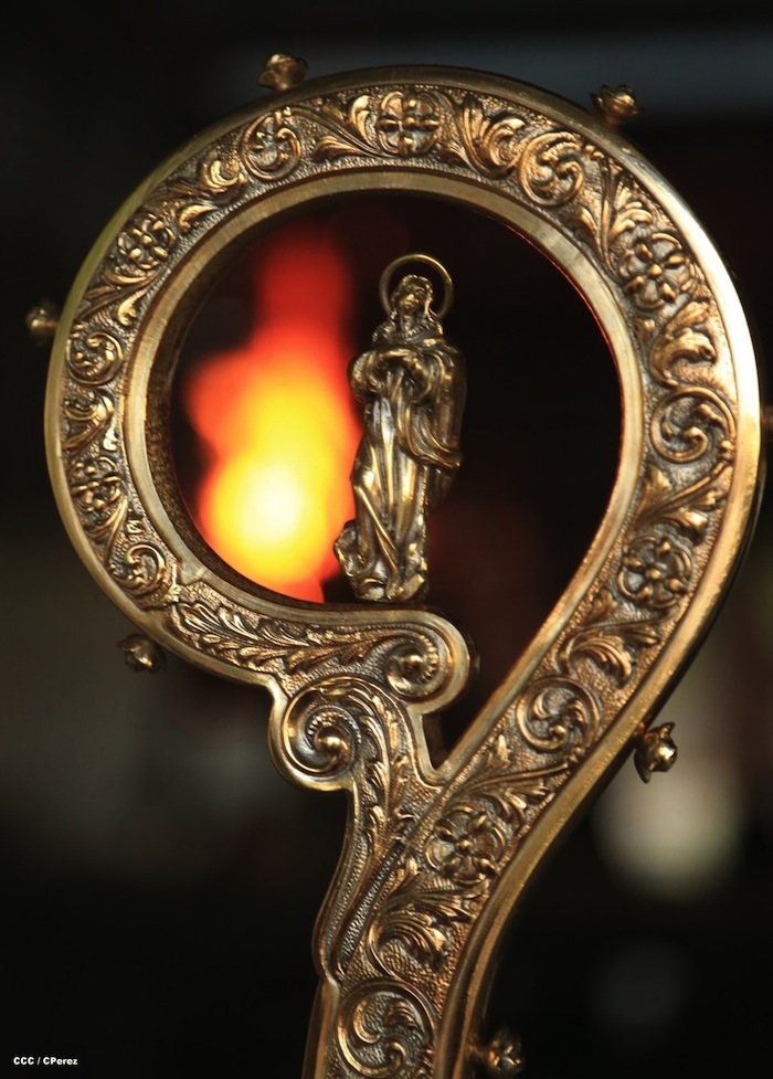 Misa Pascual en Catedral de Managua