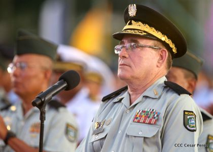 Acto del 37 Aniversario del Ejército de Nicaragua