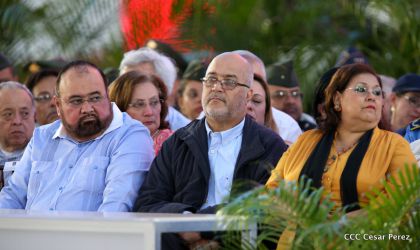 Acto del 37 Aniversario del Ejército de Nicaragua