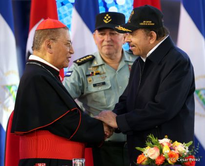 Acto del 37 Aniversario del Ejército de Nicaragua