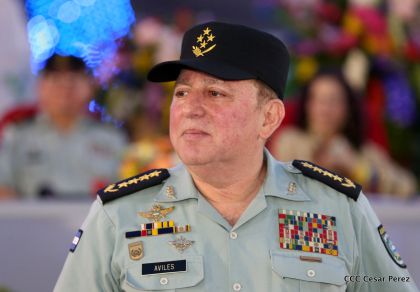 Acto del 37 Aniversario del Ejército de Nicaragua