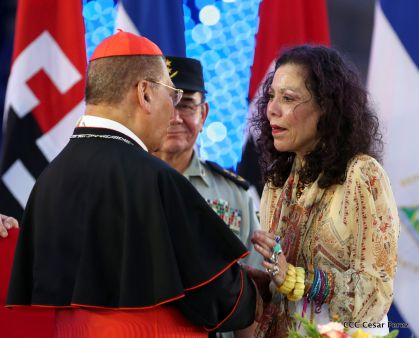 Acto del 37 Aniversario del Ejército de Nicaragua