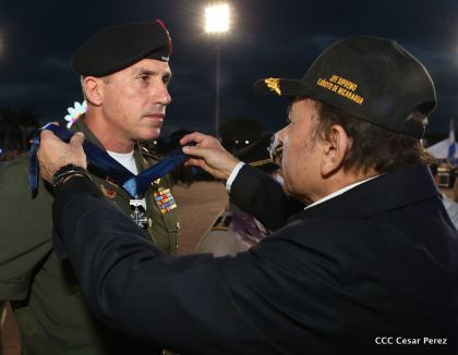 Acto del 37 Aniversario del Ejército de Nicaragua