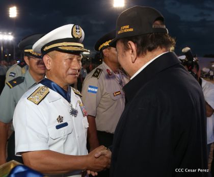 Acto del 37 Aniversario del Ejército de Nicaragua