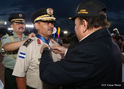 Acto del 37 Aniversario del Ejército de Nicaragua
