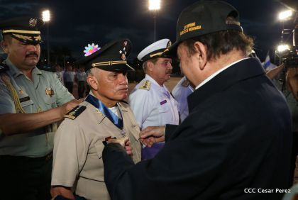 Acto del 37 Aniversario del Ejército de Nicaragua