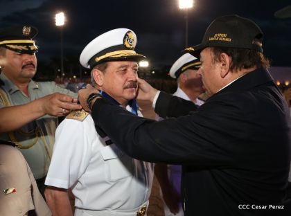 Acto del 37 Aniversario del Ejército de Nicaragua