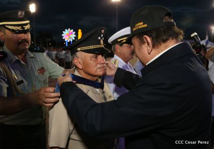 Acto del 37 Aniversario del Ejército de Nicaragua