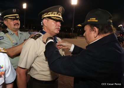 Acto del 37 Aniversario del Ejército de Nicaragua