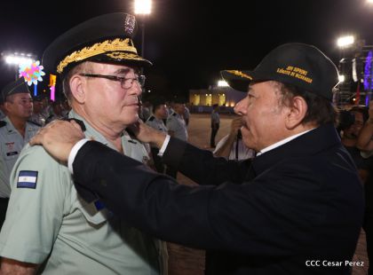 Acto del 37 Aniversario del Ejército de Nicaragua