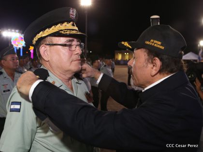 Acto del 37 Aniversario del Ejército de Nicaragua