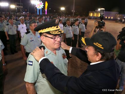 Acto del 37 Aniversario del Ejército de Nicaragua