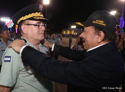 Acto del 37 Aniversario del Ejército de Nicaragua