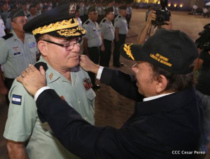 Acto del 37 Aniversario del Ejército de Nicaragua