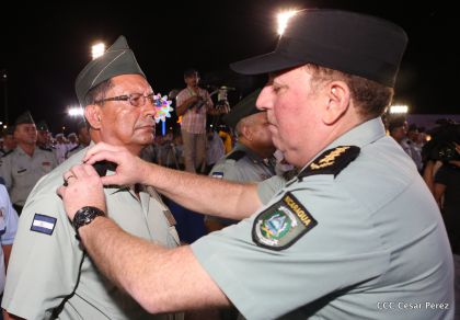 Acto del 37 Aniversario del Ejército de Nicaragua