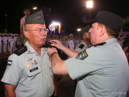 Acto del 37 Aniversario del Ejército de Nicaragua