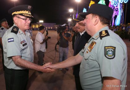 Acto del 37 Aniversario del Ejército de Nicaragua