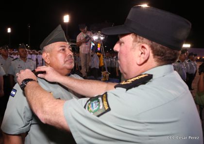 Acto del 37 Aniversario del Ejército de Nicaragua