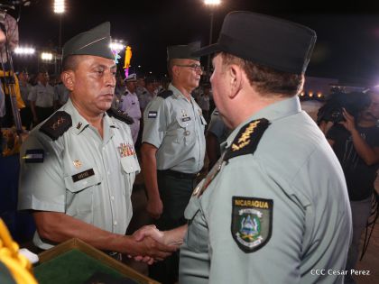 Acto del 37 Aniversario del Ejército de Nicaragua